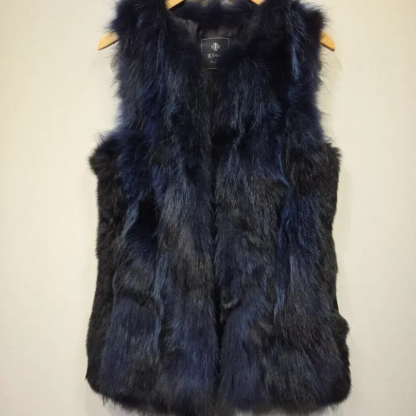 [BUNJANG] Klever by Jindo Real Fur Mix Vest / Klever by Jindo (진도모피) 리얼 천연모피 믹스 퍼 베스트