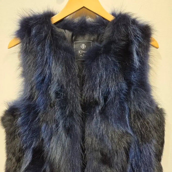 [BUNJANG] Klever by Jindo Real Fur Mix Vest / Klever by Jindo (진도모피) 리얼 천연모피 믹스 퍼 베스트