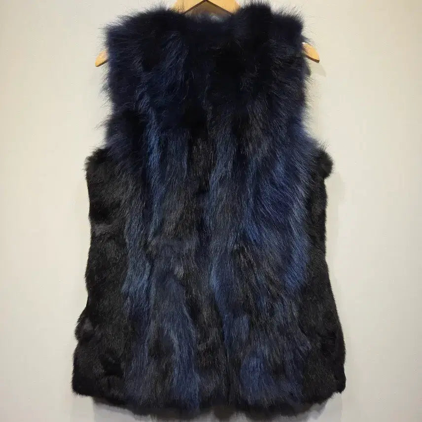 [BUNJANG] Klever by Jindo Real Fur Mix Vest / Klever by Jindo (진도모피) 리얼 천연모피 믹스 퍼 베스트