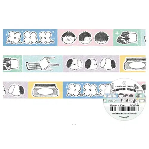[BUNJANG] Eobuba Studio Soft Drawing Masking Tape / 어부바스튜디오 부들부들 드로잉 마테