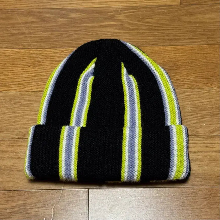[BUNJANG] Stussy Vertical Stripe Beanie Black / [OS] 스투시 버티컬 스트라이프 비니 블랙