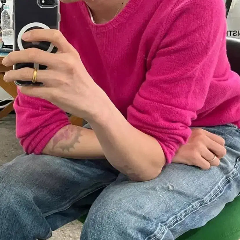 [BUNJANG] Drumohr Sweater 52 (Fits 105) / 드루모어 / 울스웨터 / 52사이즈