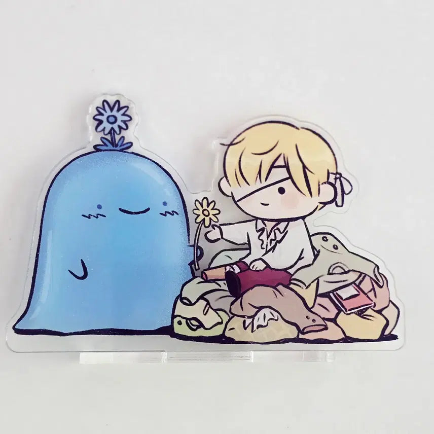 [BUNJANG] Aco Blue Monster Acrylic Stand / 푸른 괴물의 껍질 아크릴 스탠드