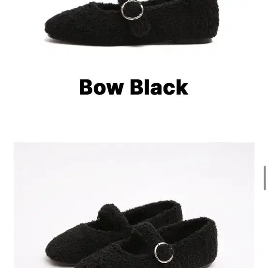 [BUNJANG] Mark Mork Bow Fluffy Winter Mary Jane Shoes / 마크모크 bow 플러피 털내피 방한 메리제인 240