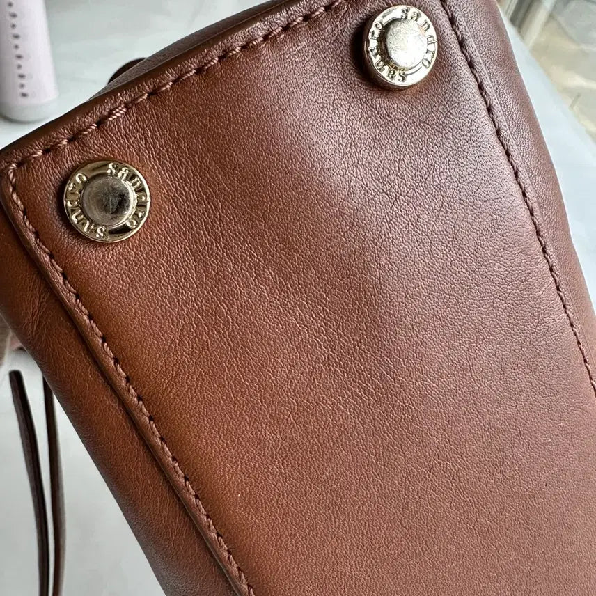 [BUNJANG] Sandro Leather Crossbody Bag / 산드로 가죽크로스백
