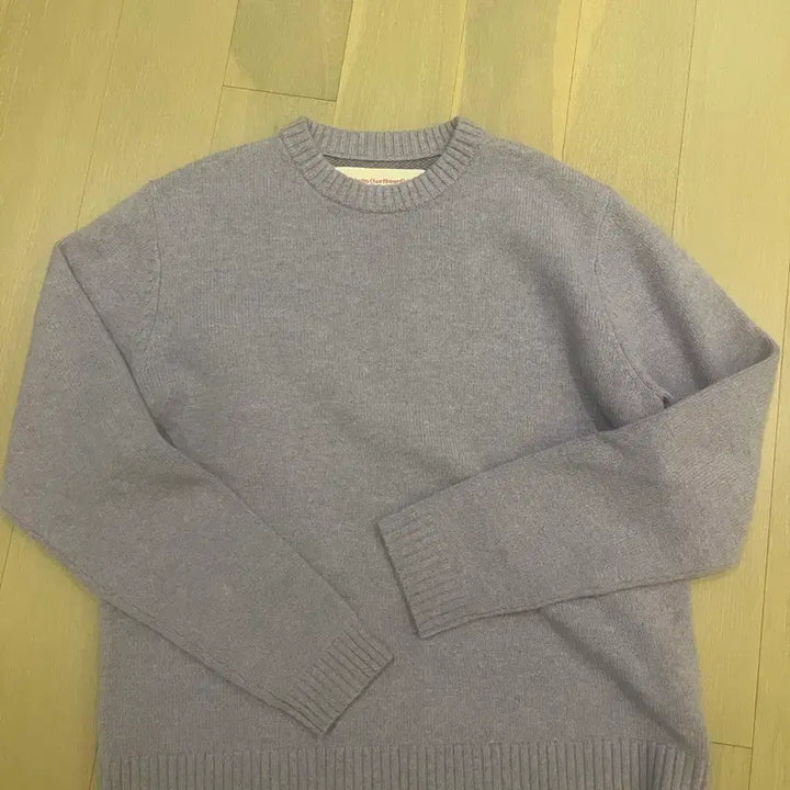 [BUNJANG] Stockholm Surfboard Club Knit Sweater Lavender / (L)스톡홀름 서프보드 클럽 니트 스웨터 라벤더