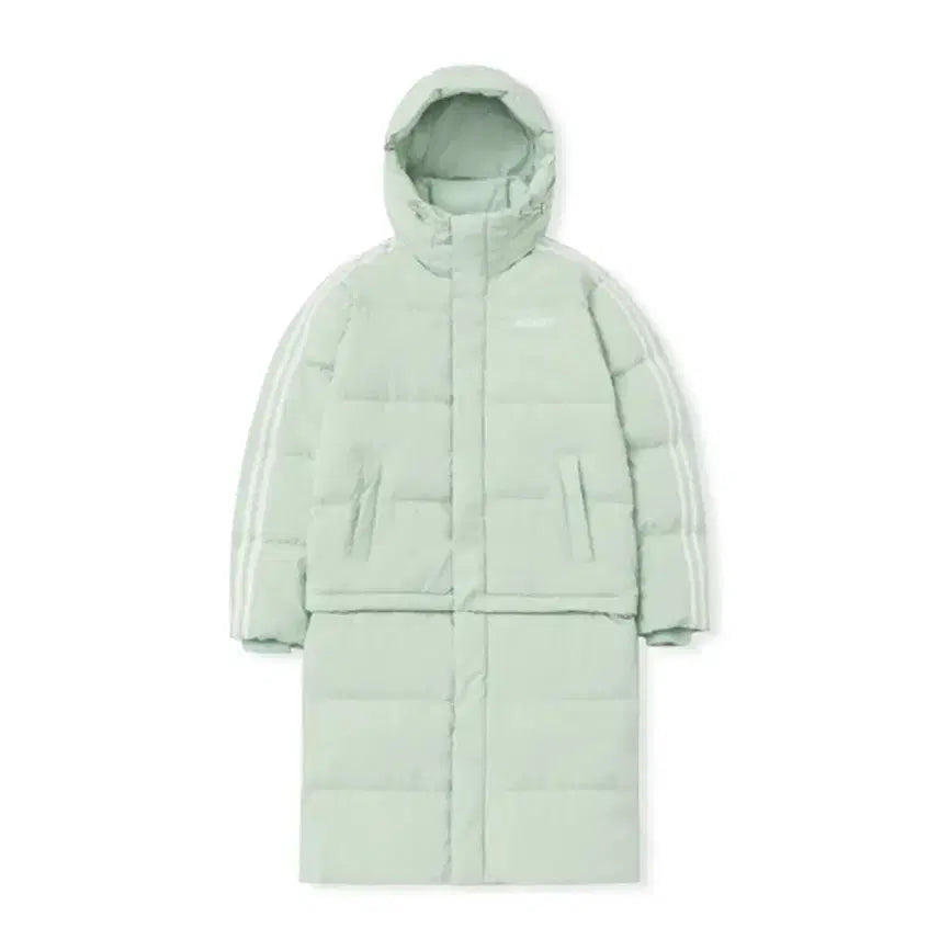 [BUNJANG] Nerdy Detachable Hem Long Down Jacket (2-Way) / 널디 롱패딩(숏패딩 가능 2way)엔와이 디태처블 헴 롱 다운자켓 라이트