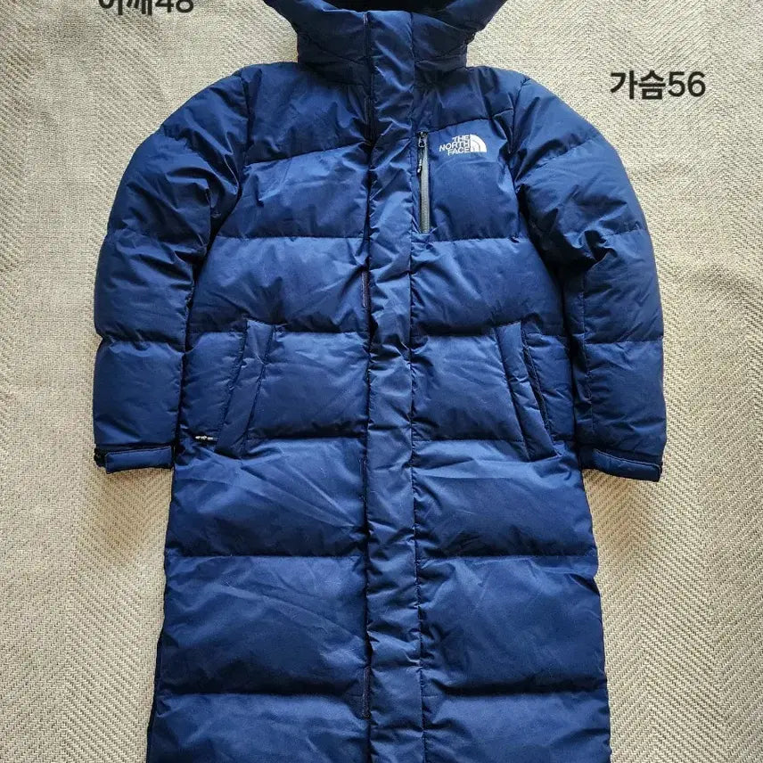 [BUNJANG] The North Face Long Padded Jacket (Navy, M) / 노스페이스 롱패딩 판매
