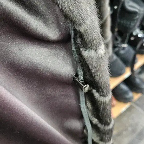 [BUNJANG] Mink Long Coat / 밍크 롱 코트