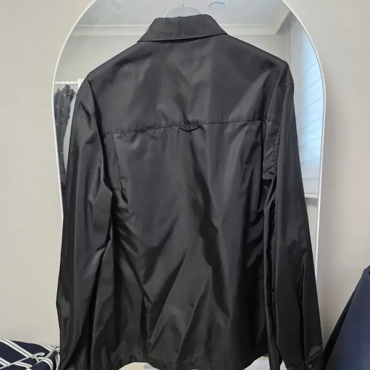 [BUNJANG] Prada Re-Nylon Shirt Jacket L / 프라다 리나일론 셔츠 자켓 L