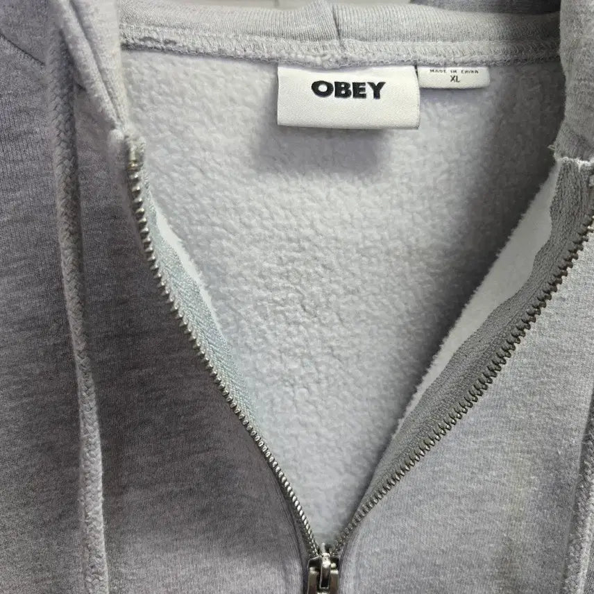 [BUNJANG] IAB Studio Fleece Hoodie (Gray, XL) / IAB스튜디오 기모 후드집업 (무료배송)