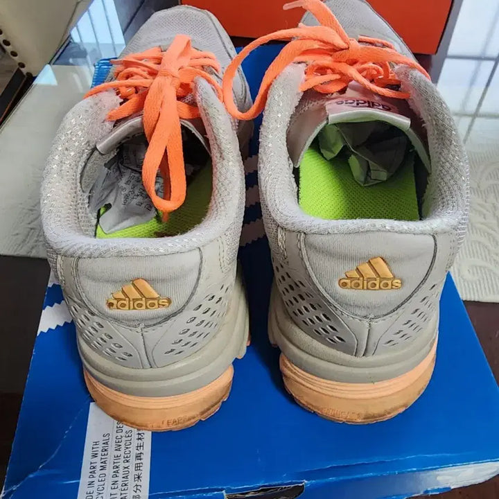 [BUNJANG] Adidas Women's Sneakers (Orange, Size 230) / 아디다스 여성 운동화 230 오렌지 포인트