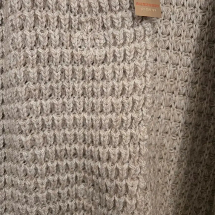 [SOLD OUT] 넉넉한 GIGLIOTTI 모 알파카 니트 롱 가디건 88사이즈 (새제품)