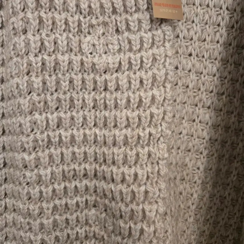 [SOLD OUT] 넉넉한 GIGLIOTTI 모 알파카 니트 롱 가디건 88사이즈 (새제품)