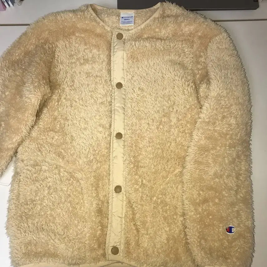 [BUNJANG] Champion Fleece Jacket / 챔피온 뽀글이 털자켓