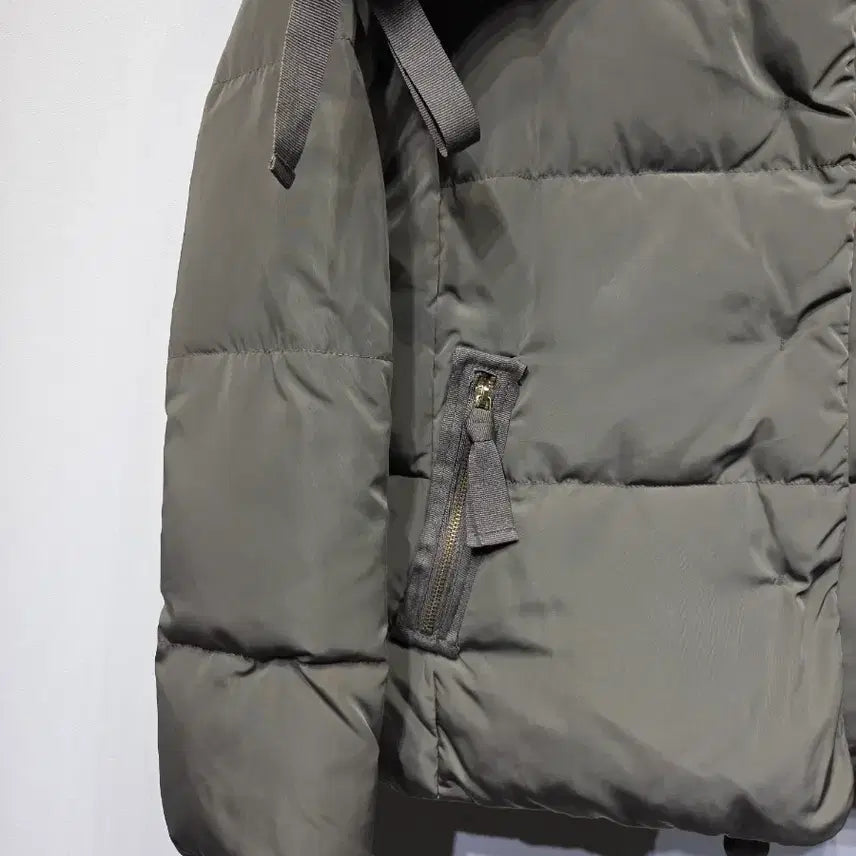 [BUNJANG] LeShop BLACK Duck Down Short Padded Jacket / LeShop BLACK 르샵 블랙 볼륨 넥 덕다운 숏패딩