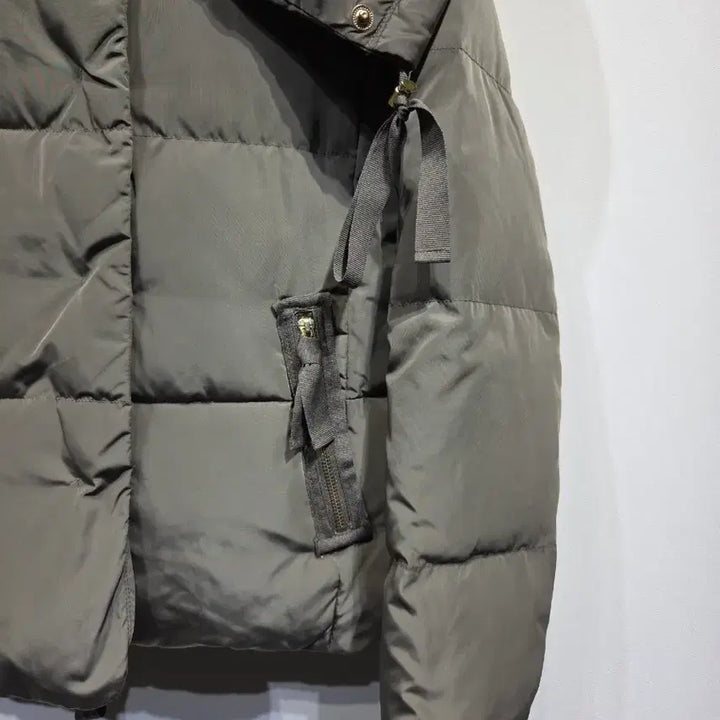 [BUNJANG] LeShop BLACK Duck Down Short Padded Jacket / LeShop BLACK 르샵 블랙 볼륨 넥 덕다운 숏패딩