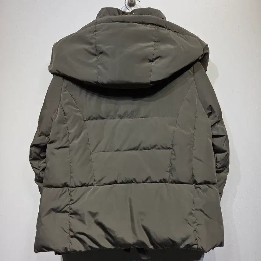 [BUNJANG] LeShop BLACK Duck Down Short Padded Jacket / LeShop BLACK 르샵 블랙 볼륨 넥 덕다운 숏패딩