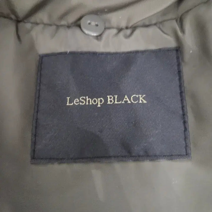 [BUNJANG] LeShop BLACK Duck Down Short Padded Jacket / LeShop BLACK 르샵 블랙 볼륨 넥 덕다운 숏패딩
