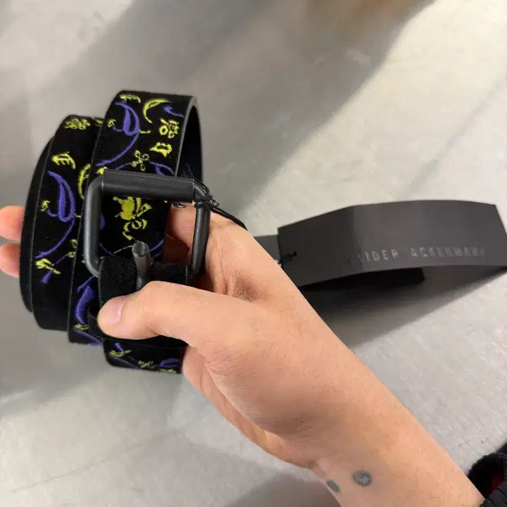 [BUNJANG] Haider Ackermann Velvet Belt / 하이더아커만 벨트