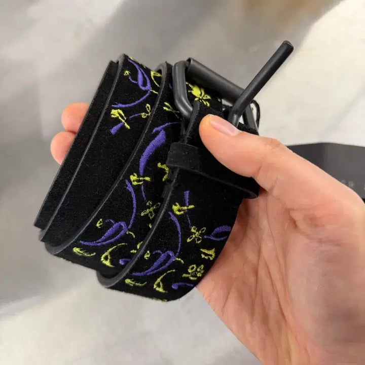 [BUNJANG] Haider Ackermann Velvet Belt / 하이더아커만 벨트