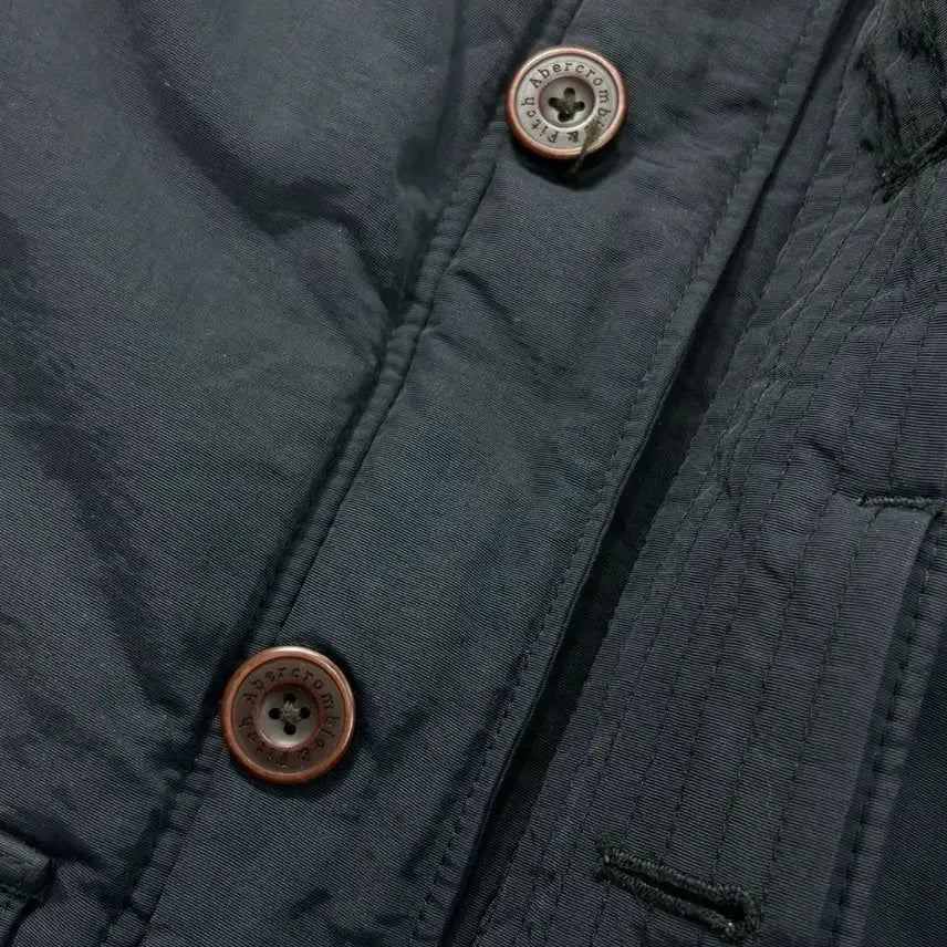 [BUNJANG] Abercrombie Y2K Patch Logo Padded Jacket / 아베크롬비 y2k 패치로고 패딩