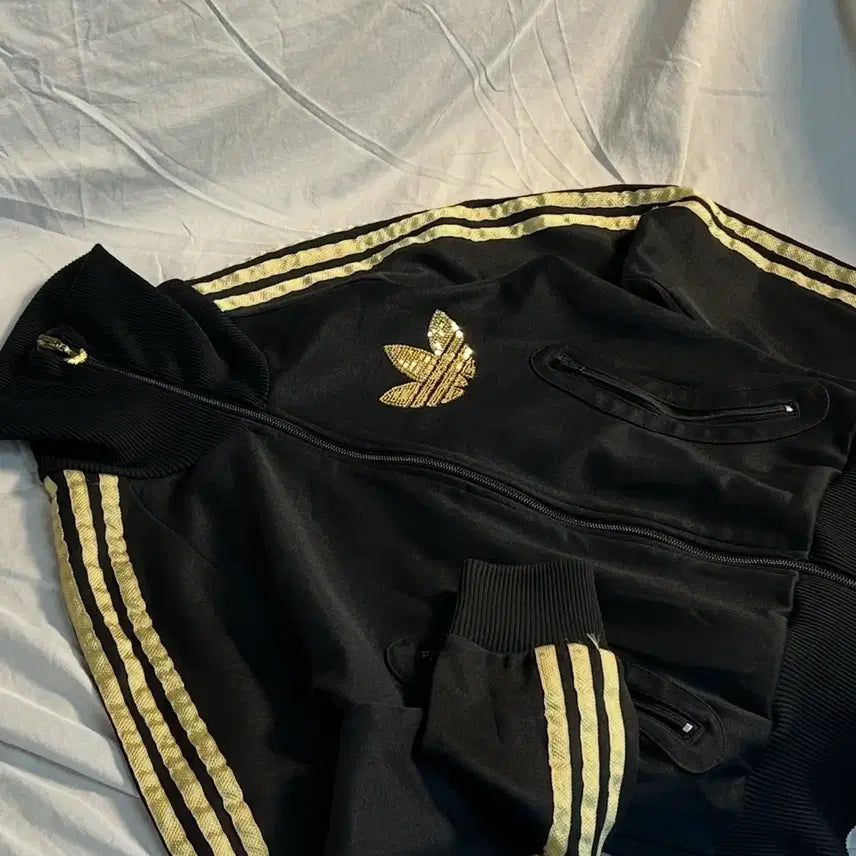 [BUNJANG] Adidas Women's Glitter Firebird Jersey / 아디다스 우먼스 글리터 파이어버드 져지