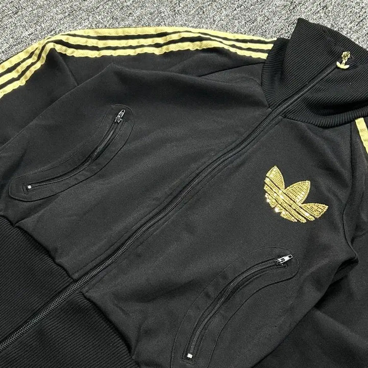 [BUNJANG] Adidas Women's Glitter Firebird Jersey / 아디다스 우먼스 글리터 파이어버드 져지