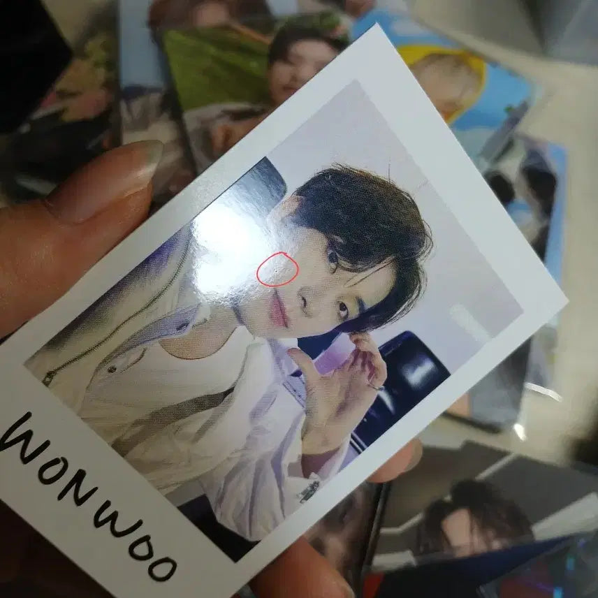 세븐틴 원우 follow인스턴트 폴라로이드 포카 팝니다!