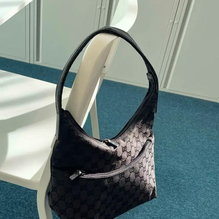 [BUNJANG] Gucci GG Jacquard Shoulder Bag / 구찌 GG 자가드 숄더백