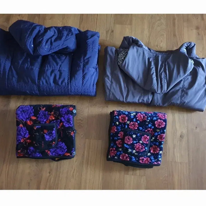 [BUNJANG] Quilted Vest and Coats Bundle Set / 누빔조끼66사이즈2개저렴히8천원예쁘고포근하고착용감편하고따뜻함그외코트2개덤