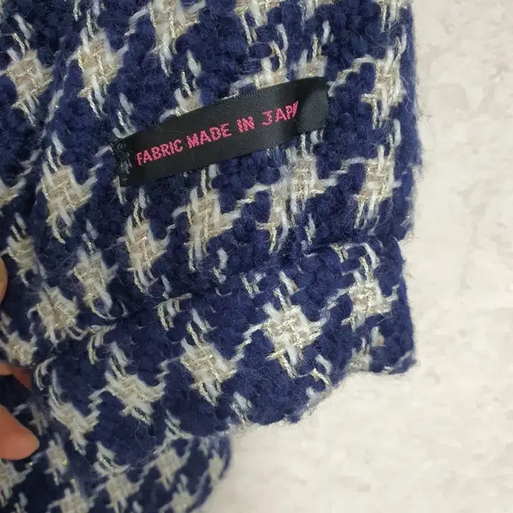 [BUNJANG] LINE Houndstooth Check Coat / LINE 하운드투스 체크 코트