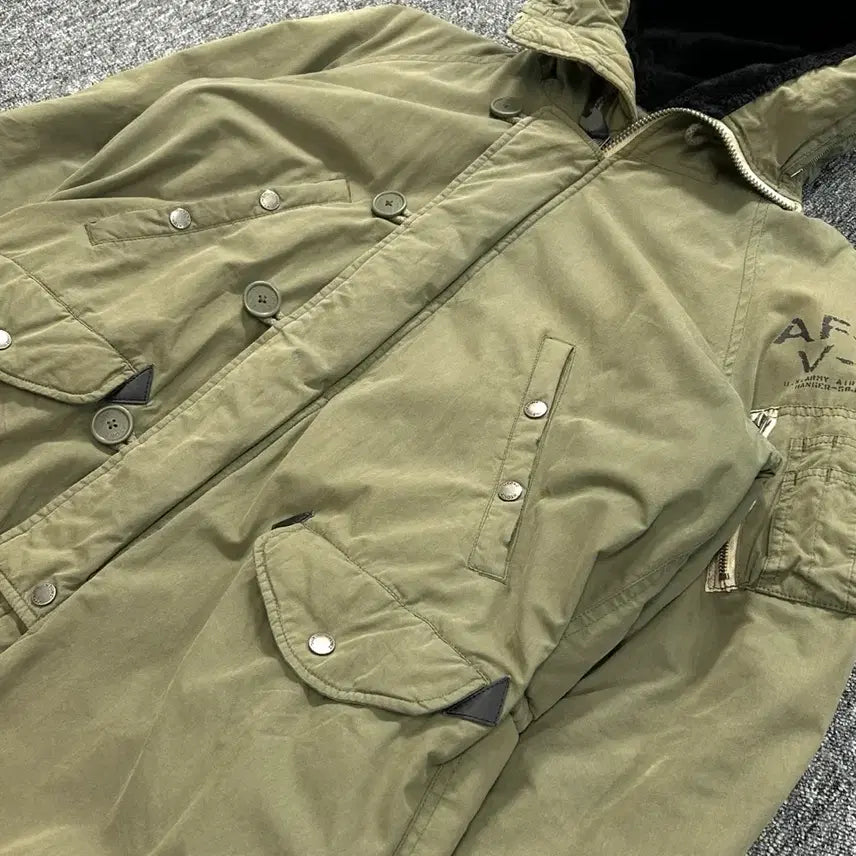 [BUNJANG] XTONZ Test Pilot Heavy Parka / XTONZ 엑스톤즈 테스트 파일럿 헤비 파카 야상