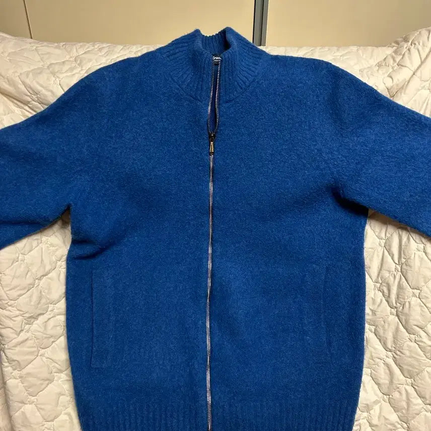 [BUNJANG] Drumohr Wool Zip-up Cardigan / 드루모어 (Drumohr) 집업 가디건 니트