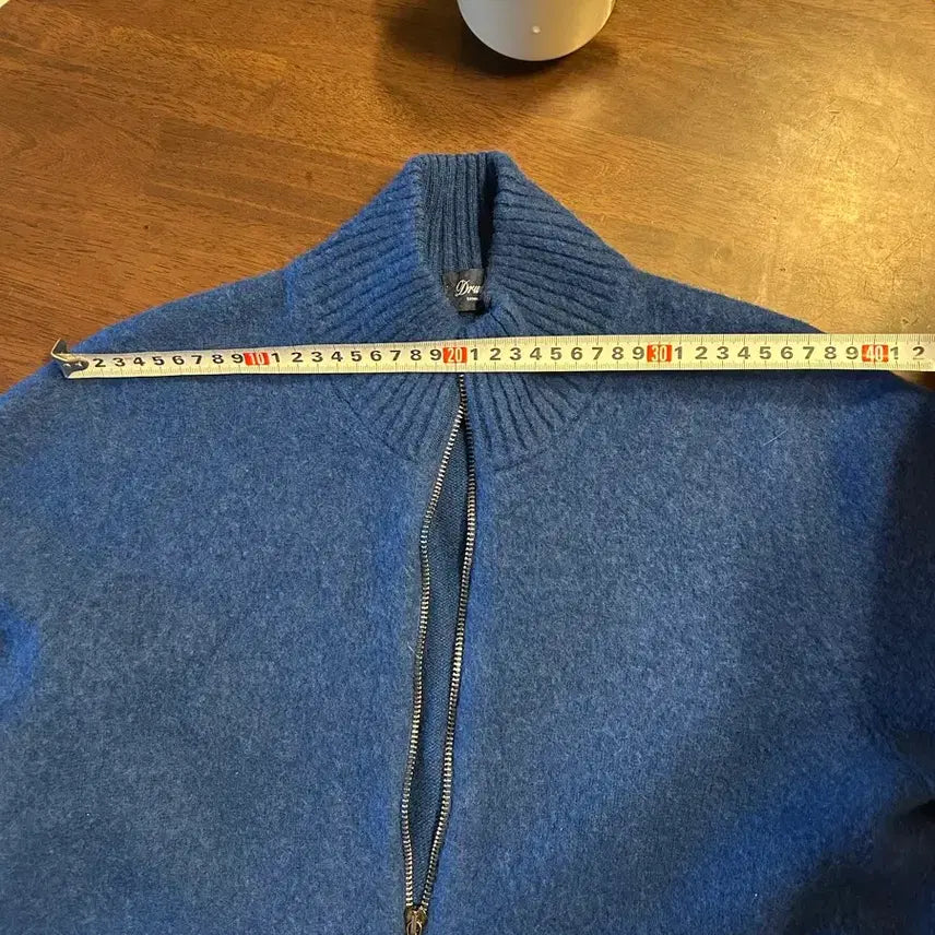 [BUNJANG] Drumohr Wool Zip-up Cardigan / 드루모어 (Drumohr) 집업 가디건 니트