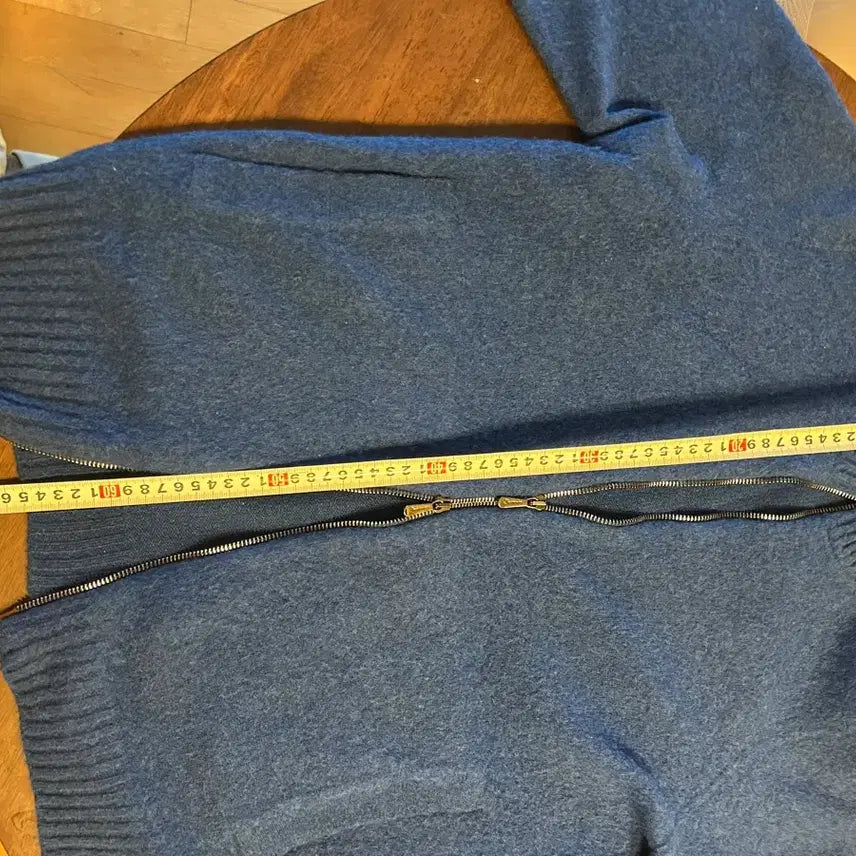 [BUNJANG] Drumohr Wool Zip-up Cardigan / 드루모어 (Drumohr) 집업 가디건 니트