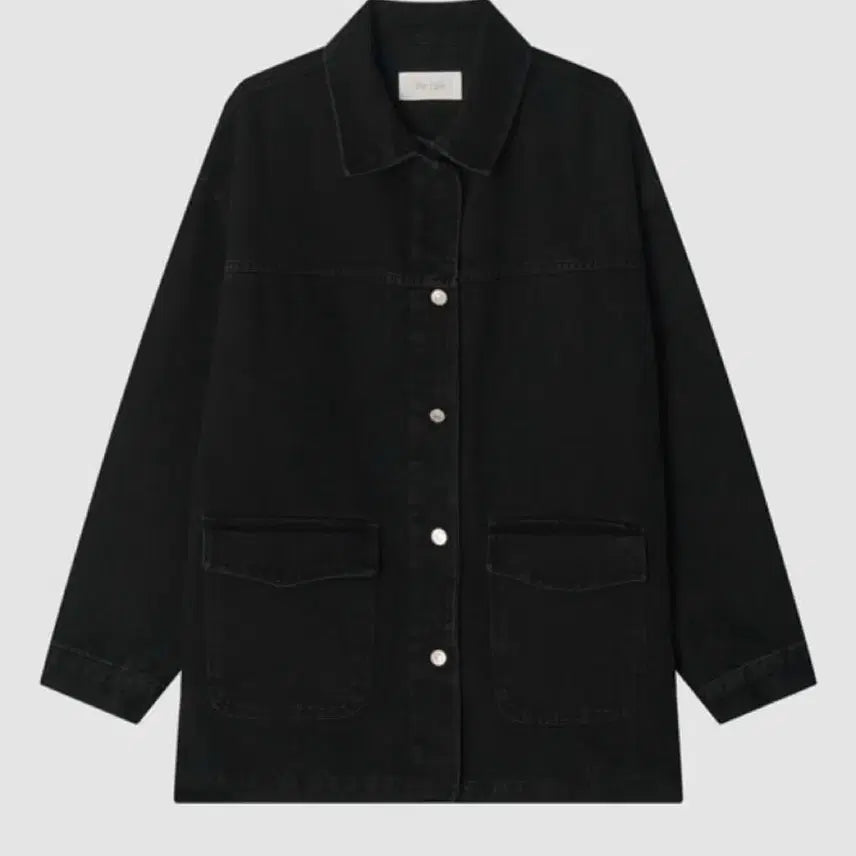 [BUNJANG] The Reel Black Denim Jacket / 더릴 블랙데님자켓