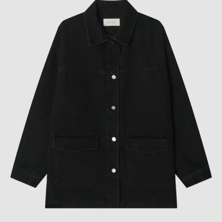 [BUNJANG] The Reel Black Denim Jacket / 더릴 블랙데님자켓