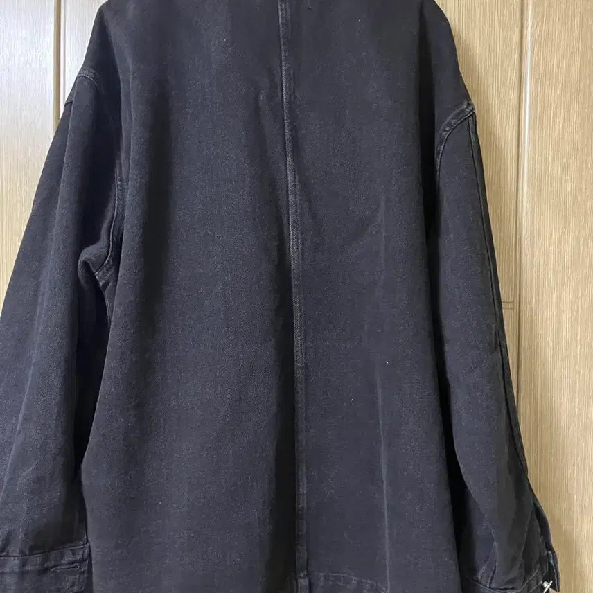 [BUNJANG] The Reel Black Denim Jacket / 더릴 블랙데님자켓