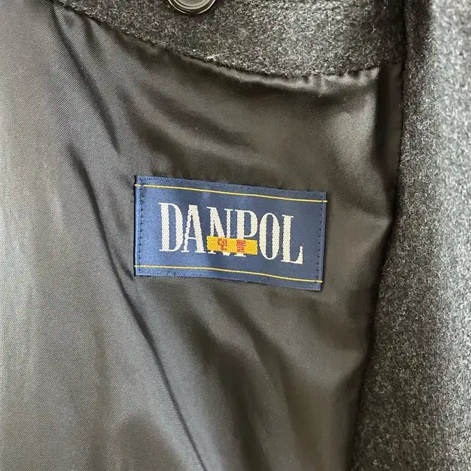 [BUNJANG] DANPOL Charcoal Trench Coat / DANPOL 차콜 트렌치 코트 Free