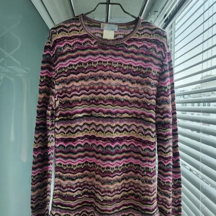 [BUNJANG] Mise-en-scene Lana Wool Wave Knit / 정품 미소니   라나울 물결니트