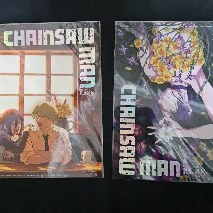 [BUNJANG] Chainsaw Man Bundle Set (Artgraphy, A4 Poster) / 체인소맨 굿즈 일괄로 팔아요. (아트그라피, n차 a4포스터 포함)