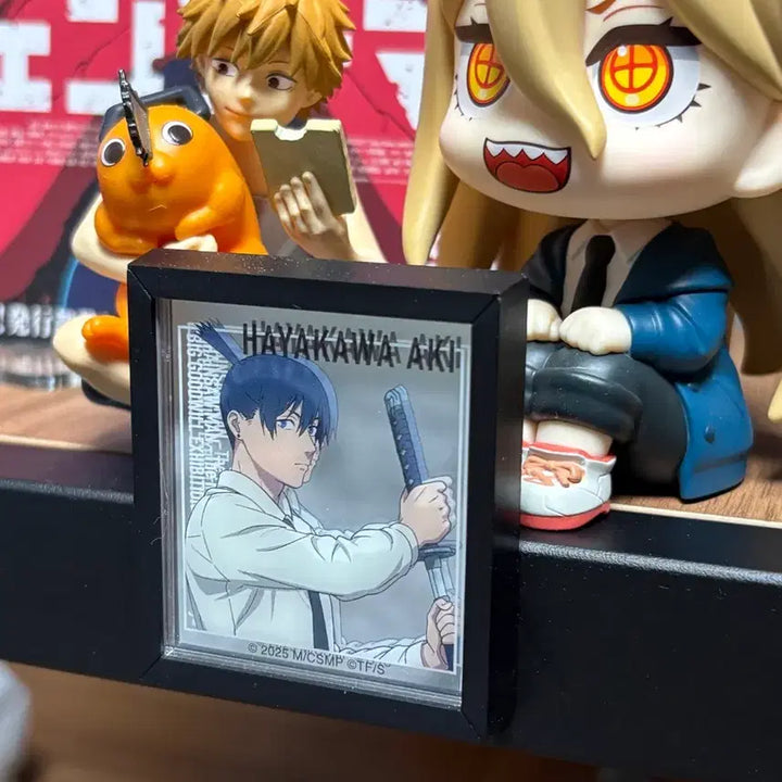 [BUNJANG] Baseyard Chainsaw Man Aki Frame Magnet / 체인소맨 베이스야드 프레임마그넷 아키