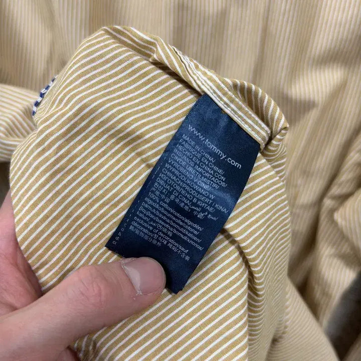 [BUNJANG] Tommy Hilfiger Casual Striped Shirt XL / 타미힐피거 캐주얼 스트라이프 셔츠 XL A05099
