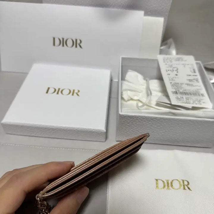 [BUNJANG] Dior Lady Card Wallet / [55만 영수증O,정품] 디올 레이디 카드지갑