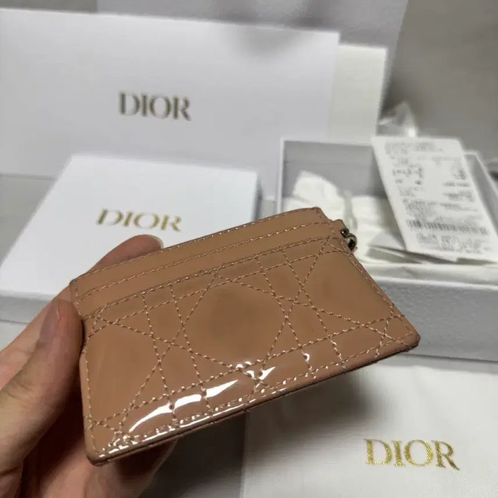 [BUNJANG] Dior Lady Card Wallet / [55만 영수증O,정품] 디올 레이디 카드지갑