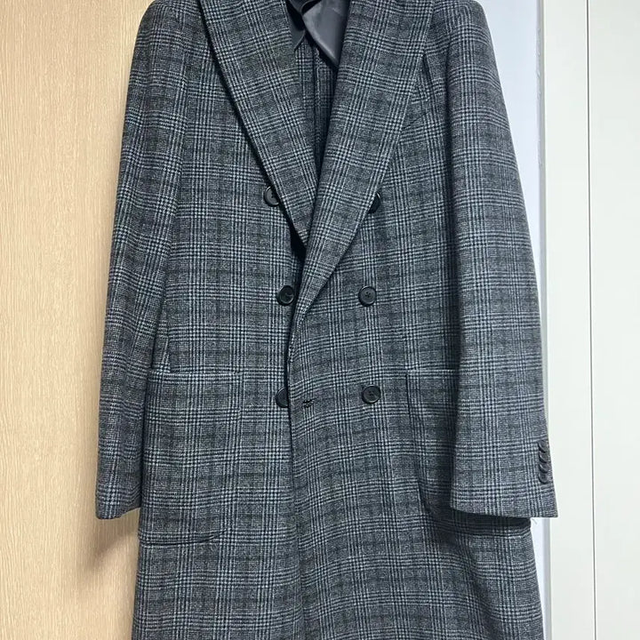 [BUNJANG] Lardini Days Glen Check Polo Coat 48 / 데이즈x라르디니 글렌체크 폴로코트 48