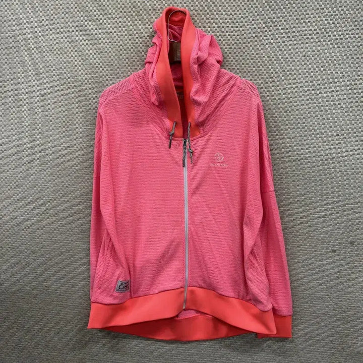 [SOLD OUT] 빈폴 자수로고 핑크 후드집업 95 M10345
