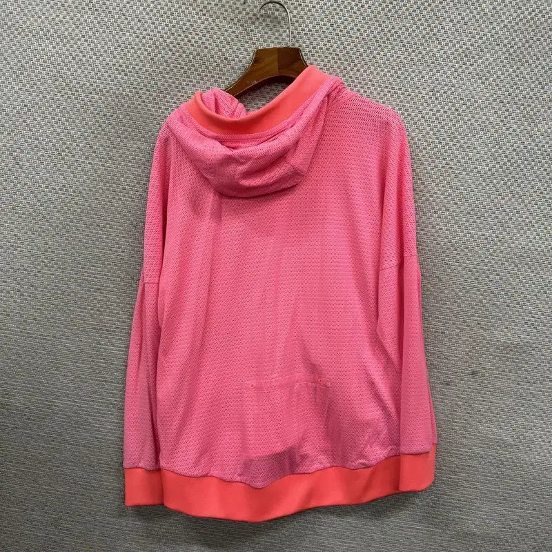 [SOLD OUT] 빈폴 자수로고 핑크 후드집업 95 M10345