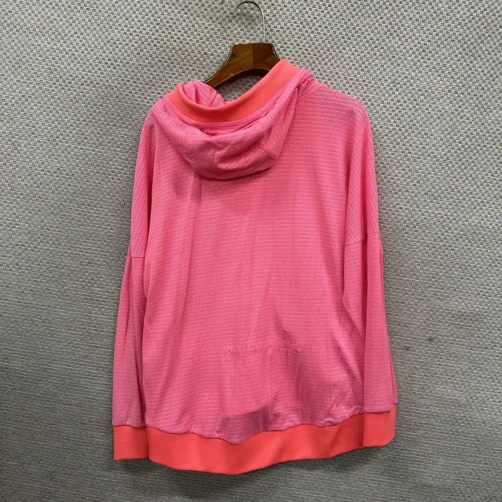 [SOLD OUT] 빈폴 자수로고 핑크 후드집업 95 M10345